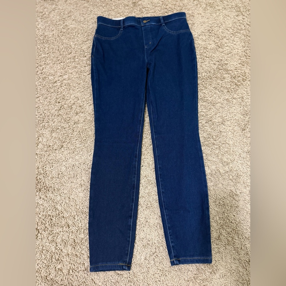 Time and Tru Blue Skinny Jeggings Classic Fit